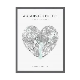 plakat-mapa-miasta-waszyngton-serce-24x30-ramka-szara