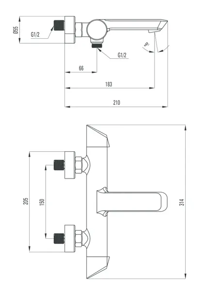 bateria-wannowa-scienna-montaz-baterii-nawannowych-2-otworowa
