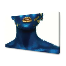 obraz-na-plotnie-sztuka-pomalowana-kobieta-zlote-usta-120x70-cm