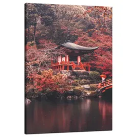 obraz-na-plotnie-drzewa-kolorowe-japonski-styl-spokoj-80x120-cm