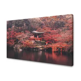 obraz-na-plotnie-drzewa-kolorowe-japonski-styl-spokoj-120x70-cm
