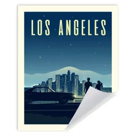 plakat-miasta-los-angeles-24x30-cm