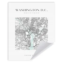 plakat-mapa-miasta-waszyngton-kwadrat-24x30-cm