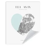 plakat-mapa-miasta-tel-aviv-serce-24x30-cm