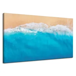 obraz-na-plotnie-sloneczna-plaza-ocean-woda-120x70-cm-idealny-na-prezent