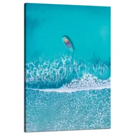 obraz-na-plotnie-lodka-na-morzu-woda-niebieski-80x120-cm-idealny-na-prezent