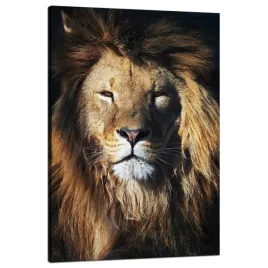 obraz-na-plotnie-lew-grzywa-twarz-dzikosc-80x120-cm-idealny-na-prezent