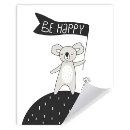 plakat-urodzinowy-be-happy-24x30-cm