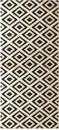 chodnik-80x300cm-na-korytarz-przedpokoj-nowoczesny-czarno-kremowy