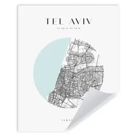 plakat-mapa-miasta-tel-aviv-kolo-24x30-cm