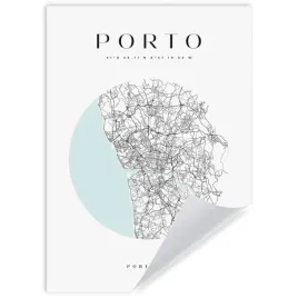 plakat-mapa-miasta-porto-kolo-21x297-cm