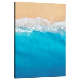 obraz-na-plotnie-sloneczna-plaza-ocean-woda-80x120-cm-idealny-na-prezent