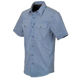 koszula-meska-krotki-rekaw-w-krate-covert-short-helikon-royal-blue