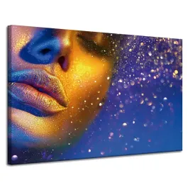 obraz-na-plotnie-zlota-twarz-kobiety-nowoczesna-sztuka-120x80-cm