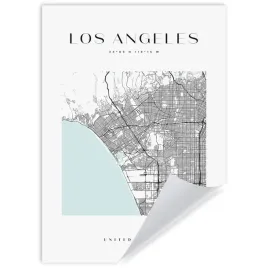 plakat-mapa-miasta-los-angeles-kwadrat-21x297-cm