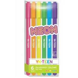 dlugopisy-zelowe-6-szt-neon-yn-teen-interdruk