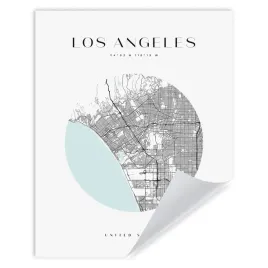 plakat-mapa-miasta-los-angeles-kolo-24x30-cm
