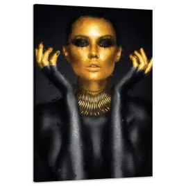 obraz-na-plotnie-kobieta-zlota-twarz-i-palce-60x90-cm-idealny-na-prezent
