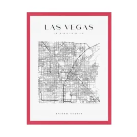 plakat-mapa-miasta-las-vegas-kwadrat-24x30-amarant