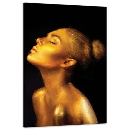 obraz-na-plotnie-zlota-kobieta-sztuka-twarz-60x90-cm-idealny-na-prezent