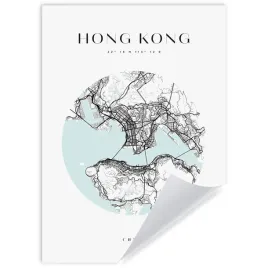 plakat-mapa-miasta-hong-kong-kolo-21x297-cm
