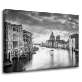 obraz-na-plotnie-wenecja-miasto-czarno-biale-70x50