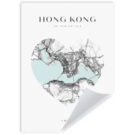 plakat-mapa-miasta-hong-kong-serce-21x297-cm