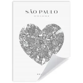 plakat-mapa-miasta-sao-paulo-serce-21x297-cm