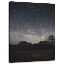 obraz-na-plotnie-kosmos-rozgwiezdzone-niebo-30x40