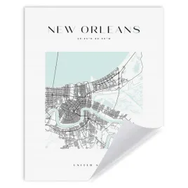 plakat-mapa-miasta-new-orleans-kwadrat-24x30-cm