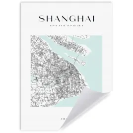plakat-mapa-miasta-shanghai-kwadrat-21x297-cm
