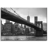 obraz-na-plotnie-manhattan-most-czarno-biale-70x50-stan-nowy