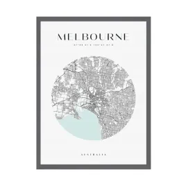 plakat-mapa-miasta-melbourne-kolo-24x30-ramka-szara