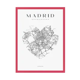plakat-mapa-miasta-madryt-serce-24x30-amarant