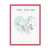 plakat-mapa-miasta-abu-dhabi-serce-24x30-amarant