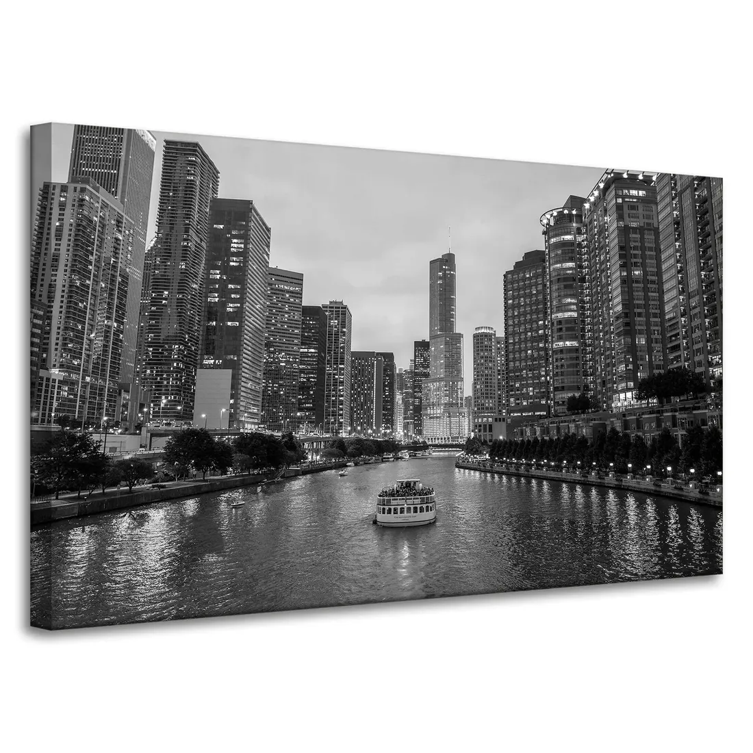 obrazy-na-plotnie-chicago-czarno-biale-100x60-cm-stan-nowy