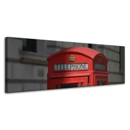 obrazy-na-plotnie-budka-telefoniczna-londyn-120x40