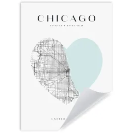 plakat-mapa-miasta-chicago-serce-21x297-cm