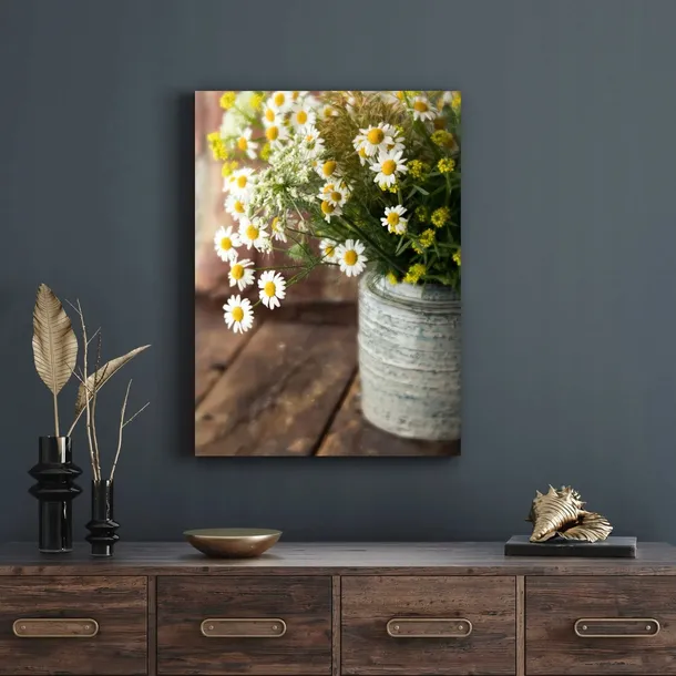 obraz-na-plotnie-botanika-bukiet-rumianku-30x40-cm-format-pionowy