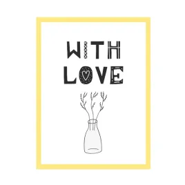 plakat-urodzinowy-with-love-24x30-cm-ramka-zolta