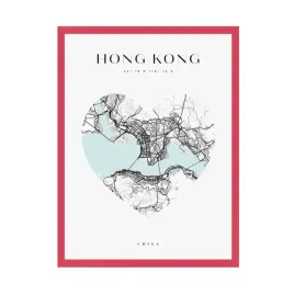 plakat-mapa-miasta-hong-kong-serce-24x30cm-amarant