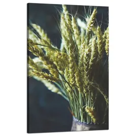 obraz-na-plotnie-botanika-wazon-pszenicy-50x80-cm