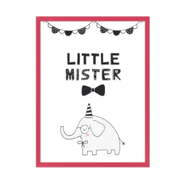 plakat-urodzinowy-little-mister-24x30-rama-amarant