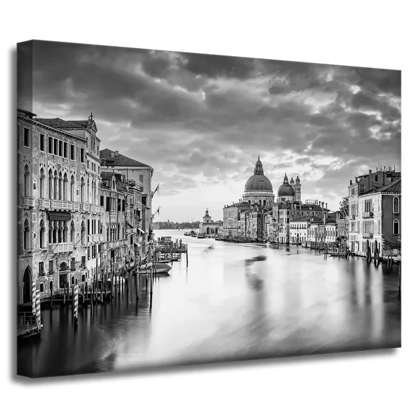 obraz-na-plotnie-wenecja-miasto-czarno-biale-40x30