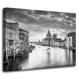 obraz-na-plotnie-wenecja-miasto-czarno-biale-40x30