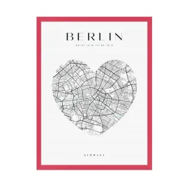 plakat-mapa-miasta-berlin-serce-24x30-rama-amarant