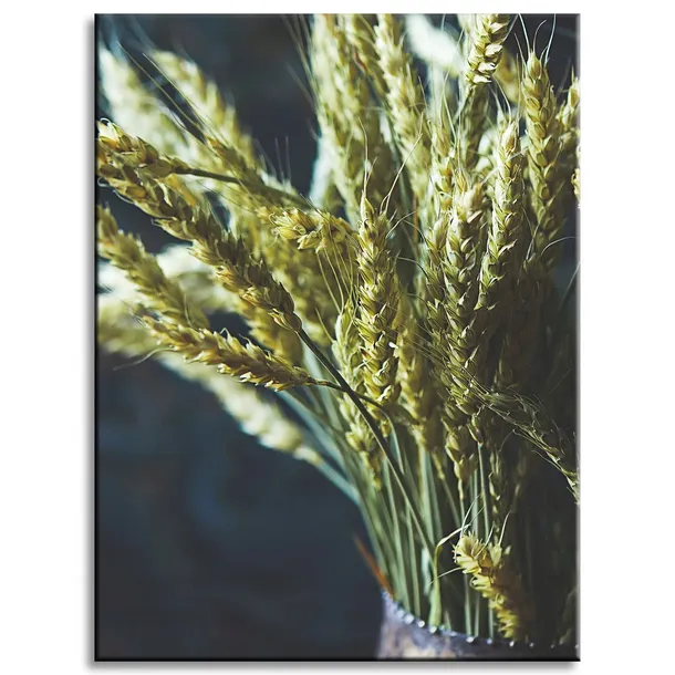 obraz-na-plotnie-botanika-wazon-pszenicy-30x40-cm-stan-nowy