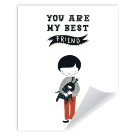 plakat-dzieciece-you-are-may-best-friend-24x30-cm