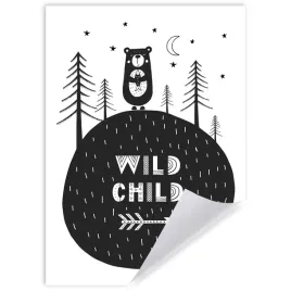 plakat-dzieciece-wild-child-21x297-cm