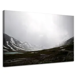 obraz-na-plotnie-natura-gory-zima-stawy-120x80-cm